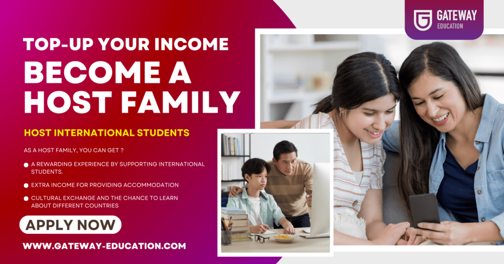 Become a Host Family with Gateway Education